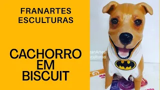 Cachorro em Biscuit