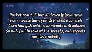 Vybz Kartel ft. Squash- Streets (Lyrics)*royalty free music*