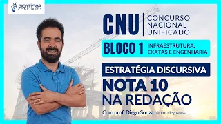 CNU Bloco 1 | Infraestrutura, Exatas e Engenharias - Discursiva nota 10 e questão resolvida