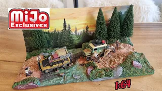 Let's have a look at this off road diorama for Diecast Cars, American Diorama #diecast #offroad #car