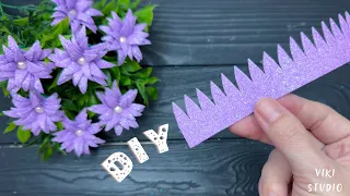 Easy Flowers from EVA Foam Easy Flowers DIY Tutorial Crafts