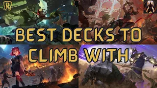 [STANDARD] Final Ranked Ladder Push! BEST Decks For Your Last Minute Climb! | Legends of Runeterra