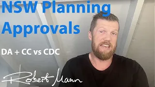NSW Planning Approvals - DA vs CC vs CDC