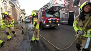 Oegstgeest / Dorpsstraat Brand in Woning / 20-05-2024