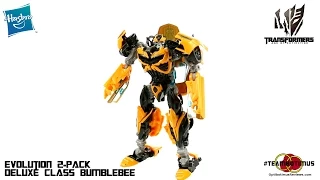 Video Review of the Transformers 4 Age of Extinction: "Concept Camaro" Deluxe Class Bumblebee