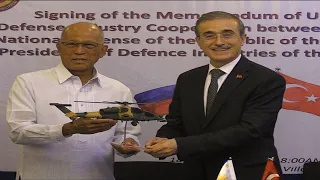 Finally... Turkey, Philippines sign deal to boost PH defense