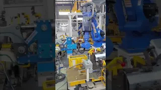 Yaskawa robot spot welding