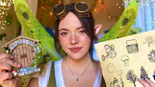 ASMR Designing Your Fairy House 🧚‍♂️