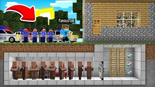 ΓΙΑΤΙ ΟΙ VILLAGERS ΚΡΥΦΤΗΚΑΝ ΑΠΟ ΤΗΝ ΑΣΤΥΝΟΜΙΑ ΣΤΟ MINECRAFT