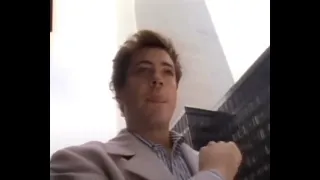 Robert Downey Jr visits Wall Street in the 90's