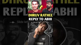 Dhruv Rathee Replied To Abhi and Niyu #shorts #ytshorts | Jasstag