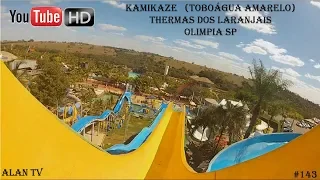 KAMIKAZE - (TOBOÁGUA AMARELO) THERMAS DOS LARANJAIS OLÍMPIA SP (GO PRO HERO 4 BLACK)