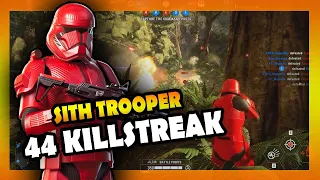 Star Wars Battlefront 2 - 44 SITH TROOPER KILLSTREAK