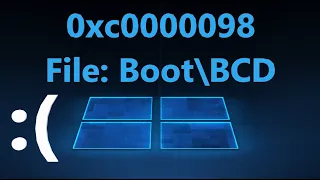 Код ошибки 0xc0000098 BSD при загрузке Windows 11/10