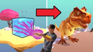 USEI PODERES PARA SALVAR DINOSSAUROS CONGELADOS! - Magic Hands: Dinosaur Rescue (jogos de celular)