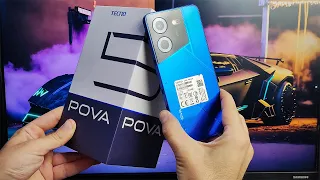 TECNO POVA 5 - СМАРТФОН В РОБО СТИЛЕ!