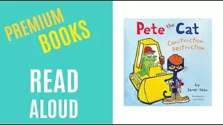 Pete the Cat : Construction Destruction #storytime #bedtimestories #childrensbook #petethecat