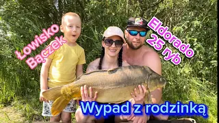 Vlog 5 Eldorado na Łowisko Bączek, Brania na żywo, Wypad z Rodziną, Fantazy Baits