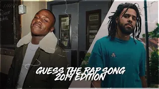 Guess The Rap Song Game 2019 (Hard)