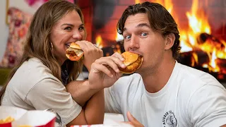 THE TRUTH ABOUT OUR RELATIONSHIP | Hannah Brown & Tyler Cameron Mukbang