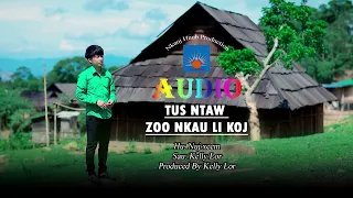 TUS NTAW ZOO NKAU LI KOJ.  Music Audio By Nuj Xeem: nkauj tawm tshiab