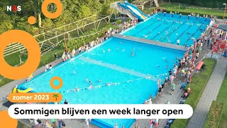 Moeten buitenbaden openblijven met tropisch weer?