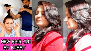 Quick 1 Step DIY Deep Layer Cut | Hair Cutting Tutorials | DIY Layer Cut | How To Cut Hair At Home