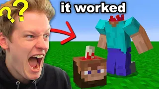 I Added Every Scary Minecraft Mod to my Friends World...