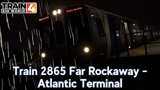 Train 2865 Far Rockaway - Atlantic Terminal - LIRR Commuter - M9 - Train Sim World 4
