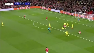 Manchester United vs Villarreal 2−1   champions league, 29. 09. 2021