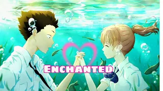 Nightcore - Enchanted (Taylor Swift) - (Switching Vocal)