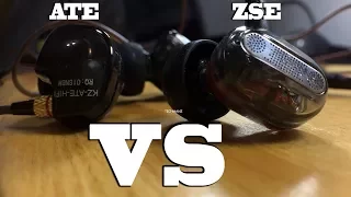 KZ ZSE vs KZ ATE | Earphones