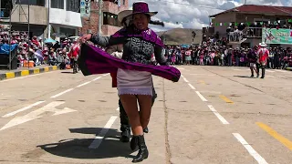 Danza Bohemio Qorilazo y su Charango, IE. Rosa de América, Festival danzas Quiñota 2023.