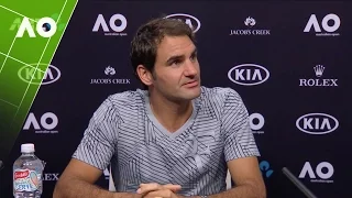 Roger Federer press conference (2R) | Australian Open 2017