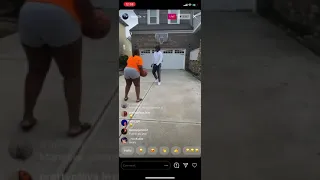 Toosii Playing His People In Basketball (Funny) (Part 3) Instagram Live November 22, 2020