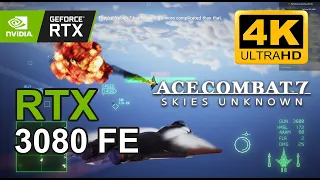 GeForce RTX 3080 FE 4K MAX SETTINGS l ACE COMBAT 7  SKIES UNKNOWN