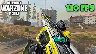 WARZONE MOBILE 120 FPS HIGH GRAPHICS ANDROID GAMEPLAY