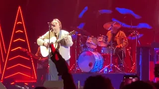 Lewis Capaldi performing Before You Go live at iHeartRadio Jingle Ball Los Angeles 2022