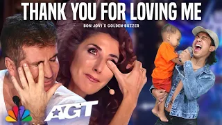 Golden Buzzer: The judges cried when the strange baby from the Philippines sang the Bon Jovi song