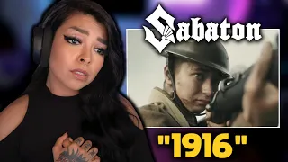 WHAT AN INCREDIBLE TRIBUTE! | Sabaton - "1916" | First Time Reaction