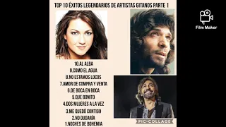top 10 Éxitos legendarios de artistas gitanos