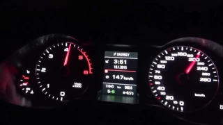 Car Speed Test Audi A4 2.0 TDI 150 HP Series Acceleration