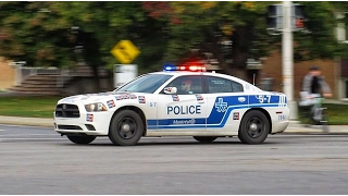 Pointe-Claire / Ville-Émard | Montréal Police Department (SPVM) Cruisers Responding Urgently