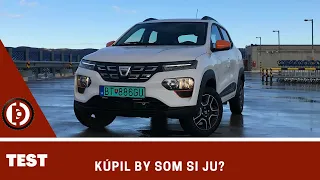 Kúpil by som si ju? 2022 Dacia Spring Comfort Plus TEST - Dominiccars.sk