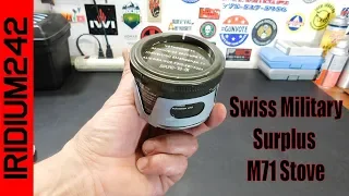 Swiss Military Surplus M71 Stove