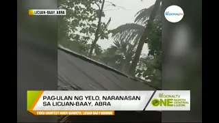 One North Central Luzon: Hailstorm sa Abra