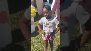 Davido spanks his daughter, Hailey, for trying to twerk at her birthday party in the US