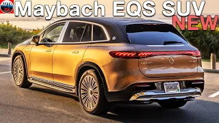 All NEW 2024 Mercedes-Maybach EQS SUV - REVIEW Driving, exterior, interior (VELVET BROWN)