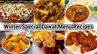 Winter Special Dawat Menu Recipes By Chef Maria | Dawat Special Recipe