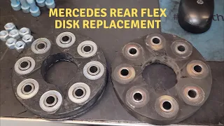 W124 Replacing Rear Flex Disc